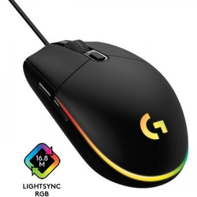 LOGITECH Souris gamer filaire -  - G203 - LIGHTSYNC - RGB - USB - Noir