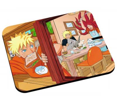  Tapis de souris Naruto avec ses parents une vie ordinaire manga ninja 