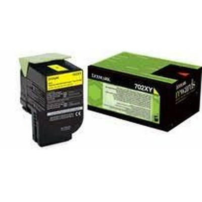 LEXMARK Toner  702XY R Jaune