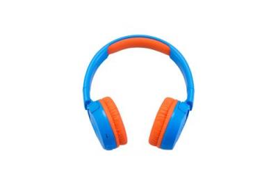 JBL Casque sans fil  JR300BT Bluetooth Bleu et Orange pour enfants 