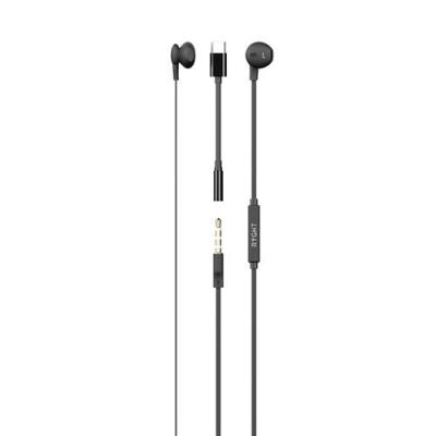 RYGHT Ecouteurs filaire intra-auriculaire  Salto Noir