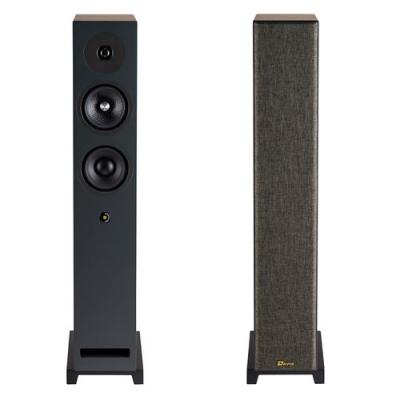 DAVIS Enceinte colonne  Acoustics Krypton 6 Noyer Vendue &agrave; l'unit&eacute;