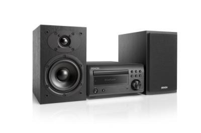 DENON  D-M41 DAB Noir + enceintes Noir