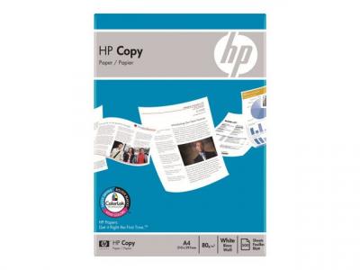 HP  Papier A4 blanc Copy - 80g - Lot de 5 ramettes de 500 feuilles