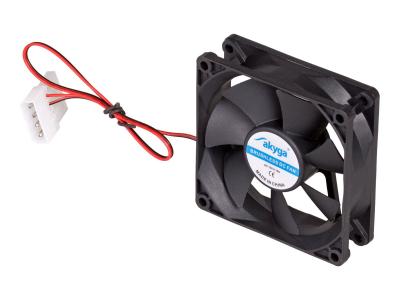 AKYGA  AW-8A-BK - Ventilateur ch&acirc;ssis - 80 mm - noir
