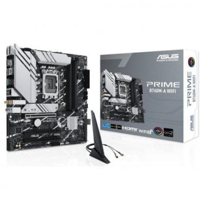 ASUS  PRIME B760M-A WIFI Intel B760 LGA 1700 micro ATX - Neuf