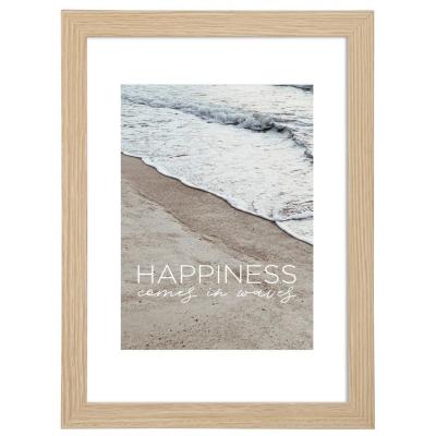HAMA Cadre photo en bois ""waves"", ch&ecirc;ne, 20 x 30 cm