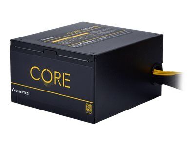 CHIEFTEC  Core 600W ATX 12V 80 Plus Gold Active PFC 120mm Silent Fan