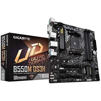 GIGABYTE  scheda madre  b550m ds3h am4 4ddr4 hdmi/dvi m.2 usb3.2 mat