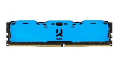 GOODRAM  IRDM X Module de m&eacute;moire GB DDR4 (1 x 8GB, 3200 MHz, RAM DDR4, DIMM), M&eacute;moire vive, Bleu
