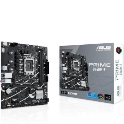 ASUS Placa Base  PRIME B760M-F Socket 1700- Micro ATX