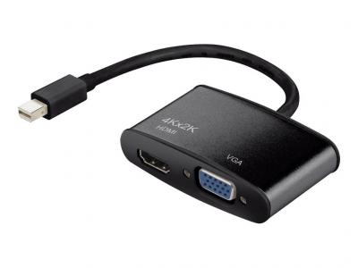 RENKFORCE Adaptateur Mini-DisplayPort vers HDMI + VGA 