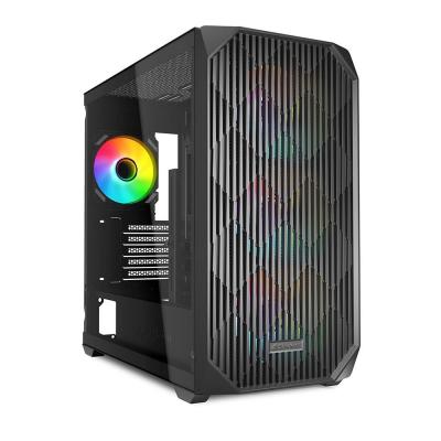 SHARKOON Bo&icirc;tier ATX semi-tour  MK3 RGB Noir
