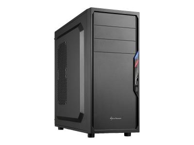 SHARKOON  VS4-S - Tour - ATX - pas d'alimentation - noir - USB/Audio