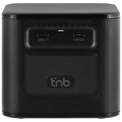 TNB Chargeur de bureau Cube - 2x USB-A et 6x USB-C 380W (Noir)