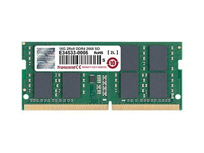 TRANSCEND  8Go DDR4 2666 So-DIMM 1Rx8 1Gx8 CL19 1.2V