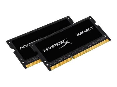 HYPERX M&eacute;moire Kingston  Impact 2 x 4 Go SODIMM 1600 MHz