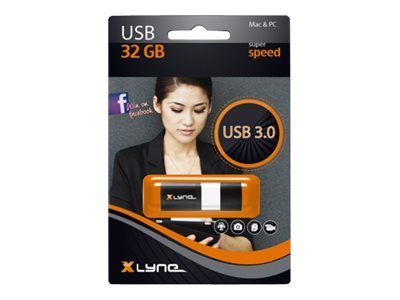 GENERIQUE Cl&eacute; USB Xlyne Wave 16 GB USB 3.2 (1&egrave; g&eacute;n.) (USB 3.0)