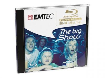 GENERIQUE - bd-re x 1 - 25 gb emtec ecobdre2512jc. 