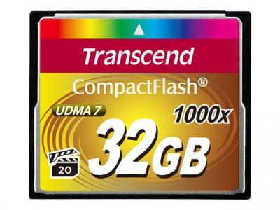 TRANSCEND  1000x Compactflash 32gb 32 Go Mlc 