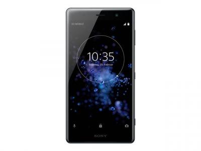 SONY  XPERIA XZ2 Premium 64 Go Double SIM Noir chrom&eacute;