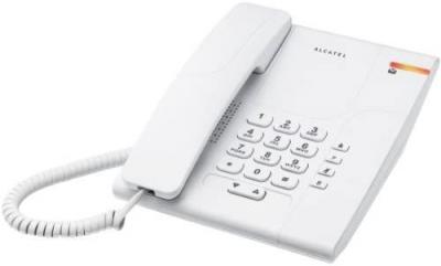 ALCATEL  t&eacute;l&eacute;phone fixe filaire - Blanc