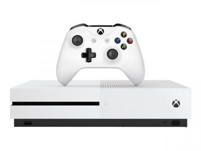 Microsoft Xbox One S - Console de jeux - 4K - HDR - 1 To HDD - blanc 