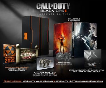 Call of duty black ops 2 - edition hardened - xbox 360 YG002