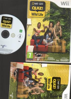 Natgeo Quiz! Wild Life Edtion Espagne Texte Ecran En Francais Wii