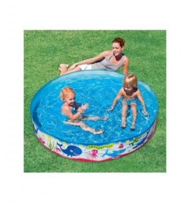 BESTWAY  Piscine FillN Fun Poissons Ocean - D 152 x H 25 cm