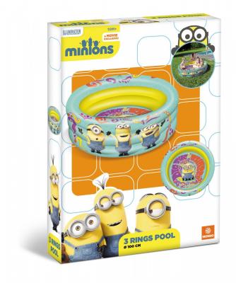 MONDO Piscine Gonflable LES MINIONS -  - Diam&egrave;tre 100 cm - Pour Enfant de 10 mois et plus 
