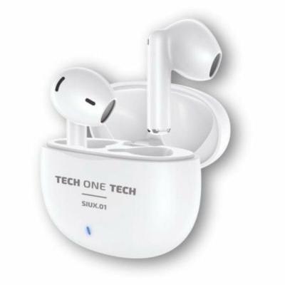 TECHONE &Eacute;couteurs in Ear Bluetooth Tech One Tech TEC1401 Blanc