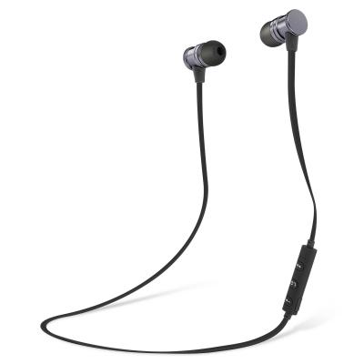 AVIZAR Ecouteurs intra-auriculaires Bluetooth Magn&eacute;tiques T&eacute;l&eacute;commande et Micro Noir