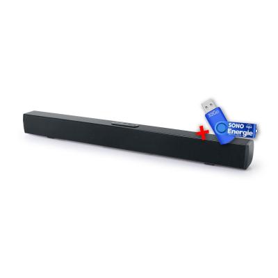 MUSE Barre de son  M-1520 SBT - Puissance 50W - Bluetooth - Support mural - Entr&eacute;e AUX, RCA, Optique, t&eacute;l&eacute;commande+cl&eacute; USB 32Go