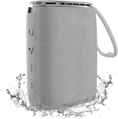  Enceinte Bluetooth 5.0 vendos85 Portable &eacute;tanche IPX7 10W blanc