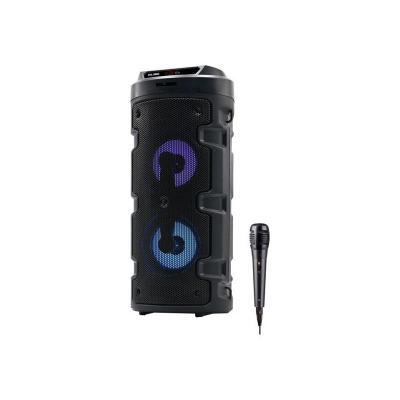 ELBE Enceinte bluetooth avec microphone karaok&eacute;  alt-88 10w noir 