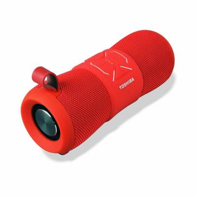 TOSHIBA Enceinte bluetooth nomade et &eacute;tanche -  - rouge