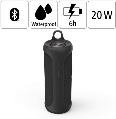 HAMA enceinte Bluetooth portable &eacute;tanche IPX7 20W noir