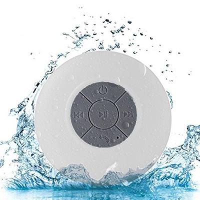 Enceinte Bluetooth Portable De Douche, Haut Parleur Étanche Ipx7 Avec Son Puissant, Led