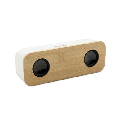 METRONIC Enceinte Portable Bamboo BT sans Fil st&eacute;r&eacute;o 10 W