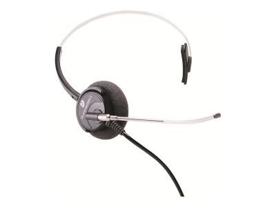 PLANTRONICS Poly SupraPlus HW351/A - Micro-casque - sur-oreille - filaire - argent 