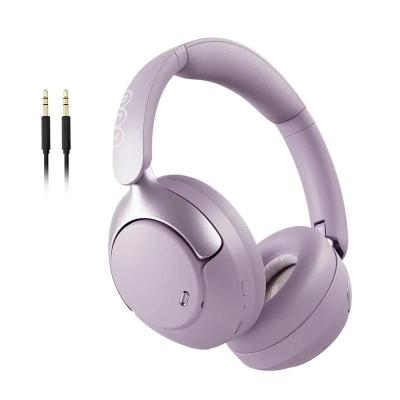 QCY H3 Pro ANC Wireless Bluetooth Casque audio &agrave; haute r&eacute;solution - Noise Canceling - Violet