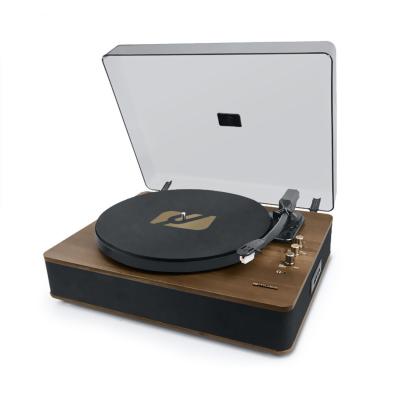 MUSE Platine vinyle MT-106 BT, 3 vitesses 33/45/78 tours, St&eacute;r&eacute;o 2x5W - Bluetooth, Port USB pour la lecture et l'encodage 