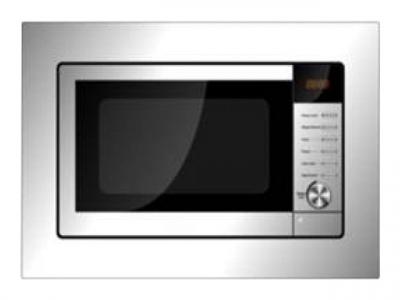 AMICA EMW 13184 E - Four micro-ondes grill - encastrable - 20 litres - 800 Watt - acier inoxydable