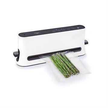 Machine &agrave; vide verticale lacor - r&eacute;f.69355-110 w - blanc