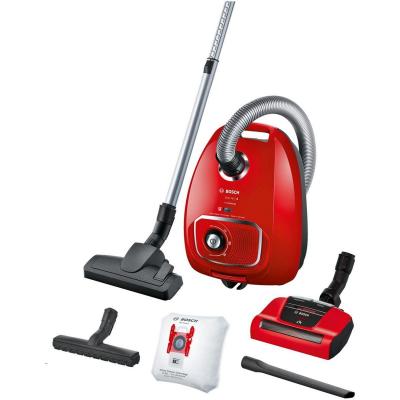  Bosch BGLS4PET2, Cylinder Vacuum, Rouge, 600 W, 4 liters, 75 d&eacute;cibeles