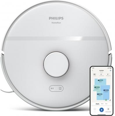PHILIPS Aspirateur robot laveur 2700 Pa connect&eacute; 130 min