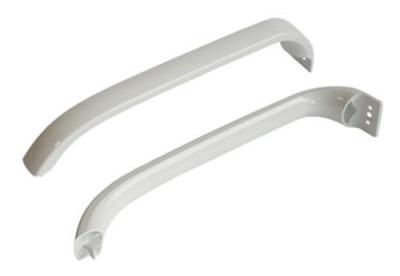BOSCH Lot de 2 poign&eacute;es de porte (00369542) R&eacute;frig&eacute;rateur, cong&eacute;lateur 