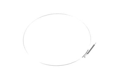  Collier de fixation ext remplace collier sans vis Brandt AS0031782