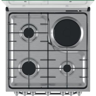 HOTPOINT ARISTON Cuisini&egrave;re Mixte 60 cm Hotpoint HS68M8PCX/FR